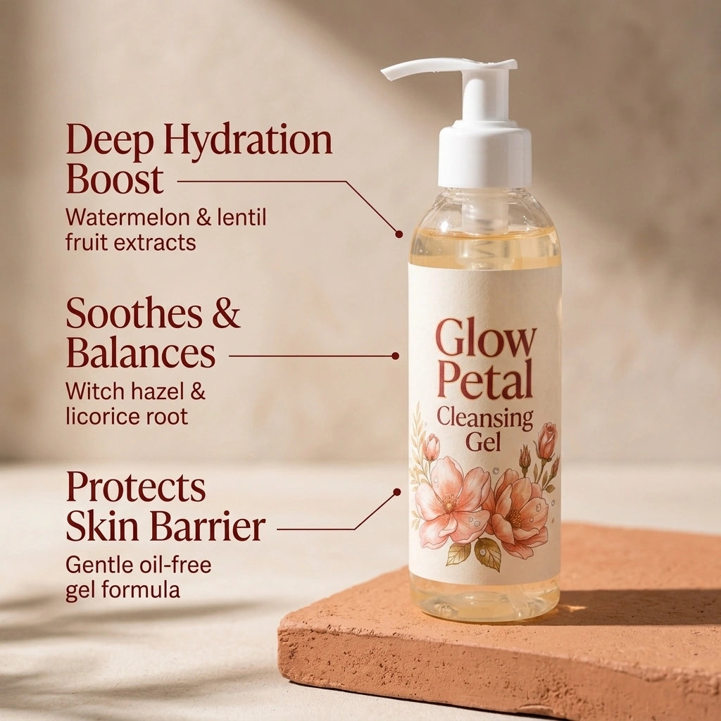 Glow Petal Cleansing Gel