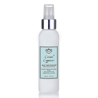 Caramel Cappuccino Eau De Pooch Pet Fragrance and Hair Detangler Spray