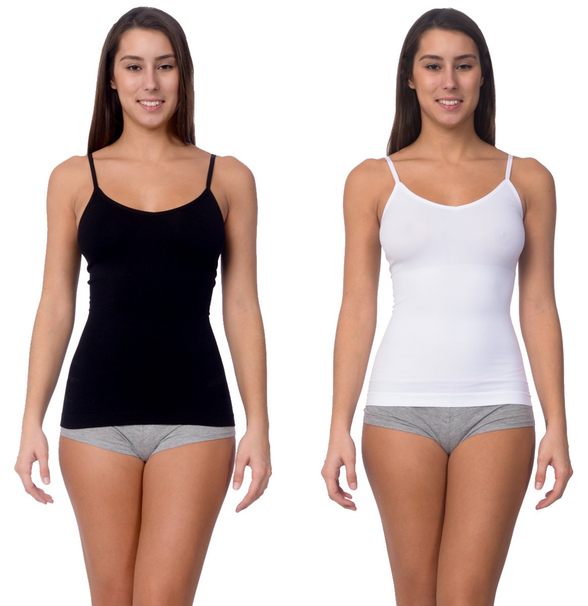 2-Pack Seamless Shaping Reversible Camisole