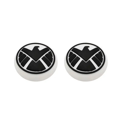 2pc Soft Silicone Thumb Stick Grip Caps for PS5 PS4 Xbox Switch Controller
