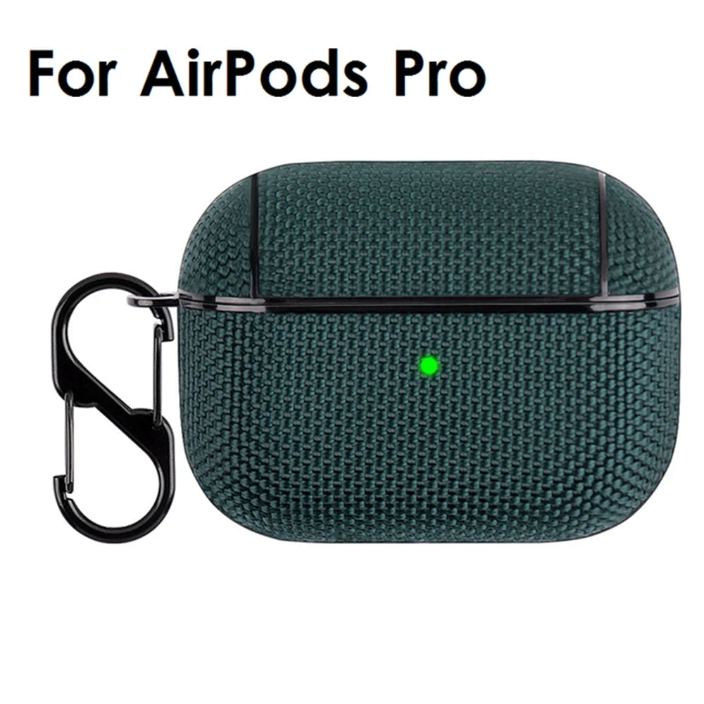 Nylon Hard Plastic Case for AirPods Pro 2 Case for AirPods Pro2 3 3rd USB C Case Wireless Headset for AirPod Air Pods Pro2 Cover