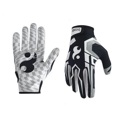 Football Gloves With Padding Receiving Gloves With Adhesive Padding Indoor Football Gloves Rugby and Baseball Hitting Glove 1071