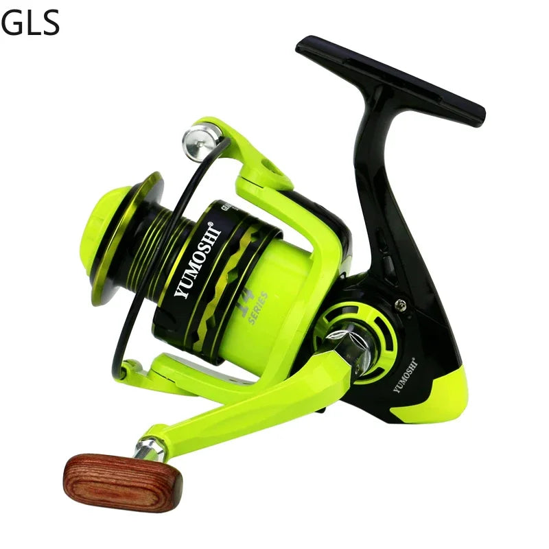 2000-7000 Saltwater Spinning Fishing Reel 5.2:1 High Speed Carp Fishing Coil Metal Magnetic Brake System Ultralight Fishing