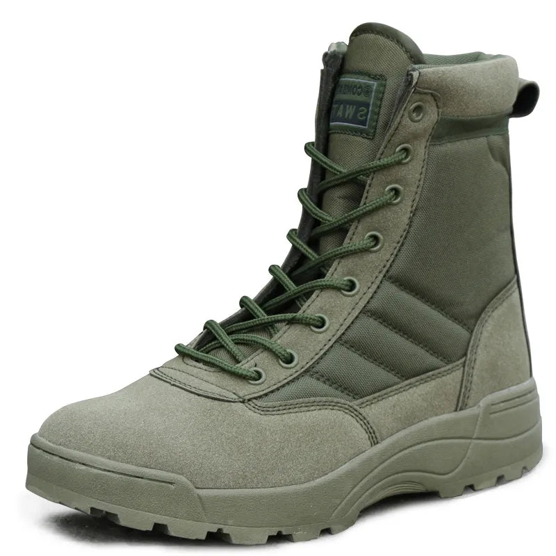 2026 New Tactical Boots Men Boots Special Force Desert Combat Male Boots Outdoor Hiking Boots Ankle Shoes Men Tactical Boots