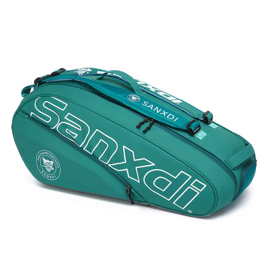 Professional 6pack Tennis Racquet Backpack SANXDI Large Capacity Badminton Squash Tennis Racket Bag Unisex Tenis Court Sport Bag