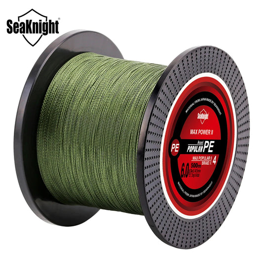 Seaknight TP PE Fishing Line 500M 1000M Braided Fishing Line 8-80lb Multifilament Line Carp Fishing Cord Fishing Thread