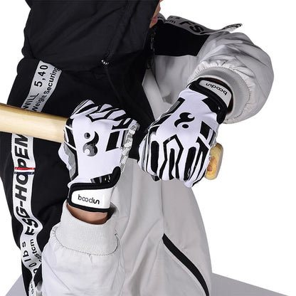 Football Gloves With Padding Receiving Gloves With Adhesive Padding Indoor Football Gloves Rugby and Baseball Hitting Glove 1071
