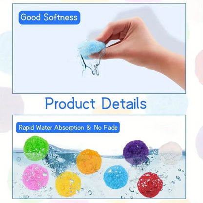 Fun Reusable Water Balls, Reusable Water Balloons for Outdoor Toys and Games, Water Toys, Summer Toy Balls for Pool and Backyard