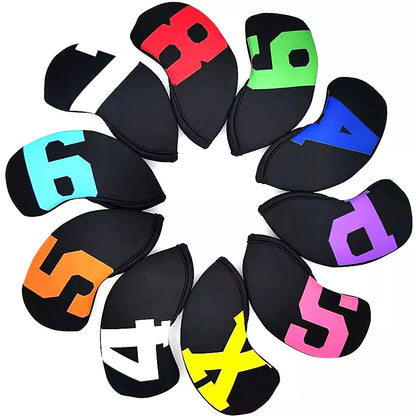 Siranlive Golf Iron Head Covers 9pcs/10pcso