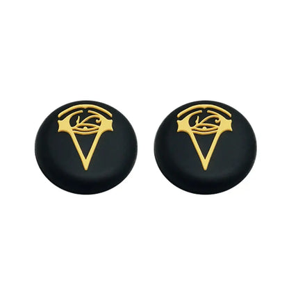 2pc Soft Silicone Thumb Stick Grip Caps for PS5 PS4 Xbox Switch Controller