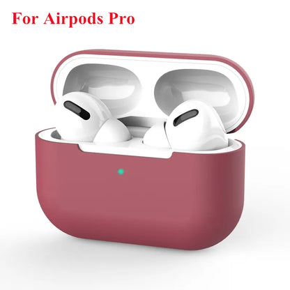 Silicone Protective Case for Apple AirPods Pro and AirPods 3