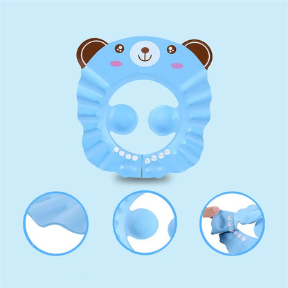 Baby Shower Soft Cap Adjustable Hair cover