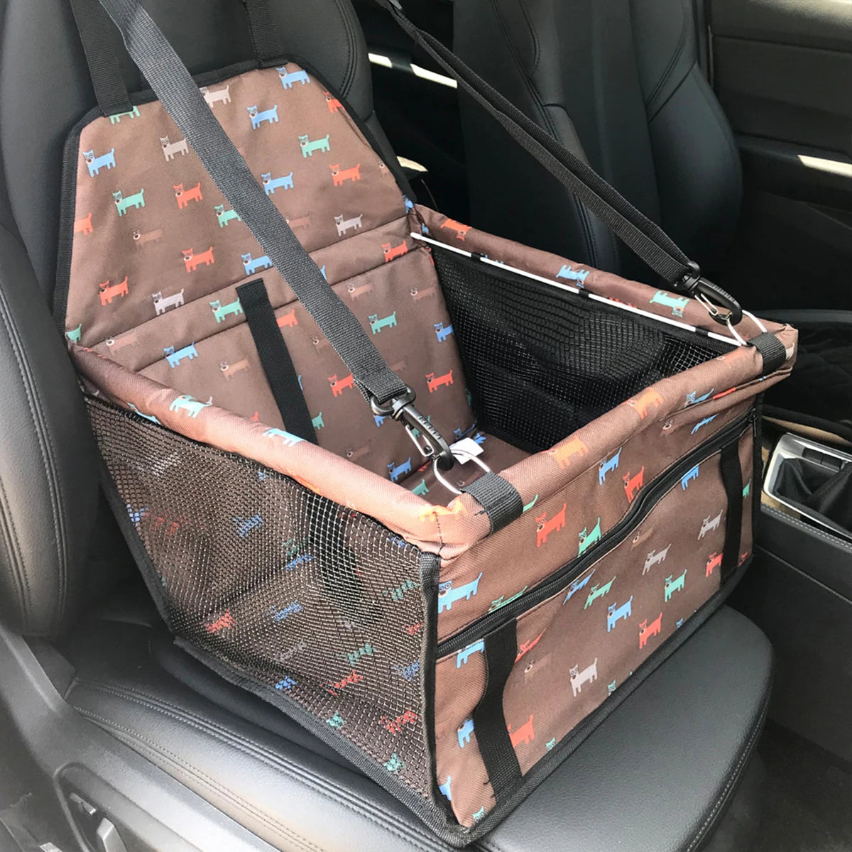 CAWAYI KENNEL Travel Dog Car Seat Cover Folding Hammock Pet Carriers Bag Carrying for Cats Dogs Transportin Perro Autostoel Hond