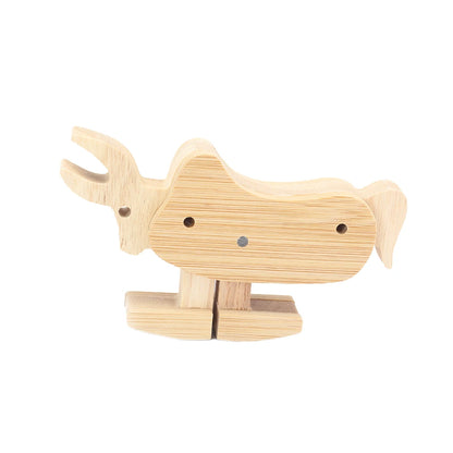 Slope Non Powered Walking Toy Office Science Decompression Toys Solid Wood Toy for Children Teacher Collector