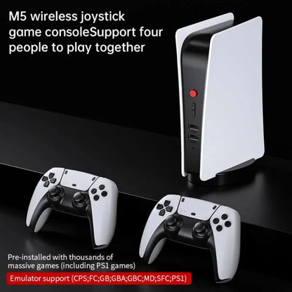 Built-In 15000 Games Play Station5 Television Classic Arcade Video Game Consoles Retro TV Game Box With 2 Wireless Controllers