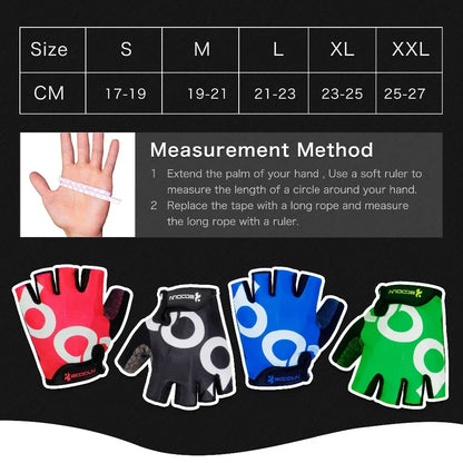 Men Women Gym Weightlifting Gloves Body Building Half Finger Workout Fitness Gloves Shockproof An-Slip Sports Training Gloves