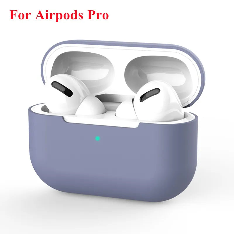 Silicone Protective Case for Apple AirPods Pro and AirPods 3