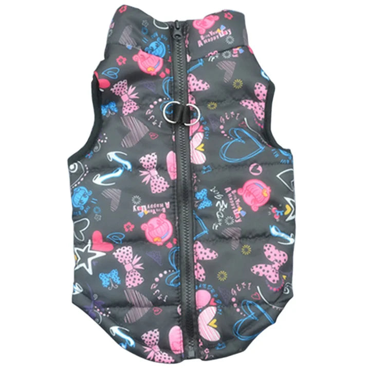 Warm Dog Clothes for Small Dog Windproof Winter Pet Dog Coat Jacket Padded Clothes Puppy Outfit Vest Yorkie Chihuahua Clothes 35