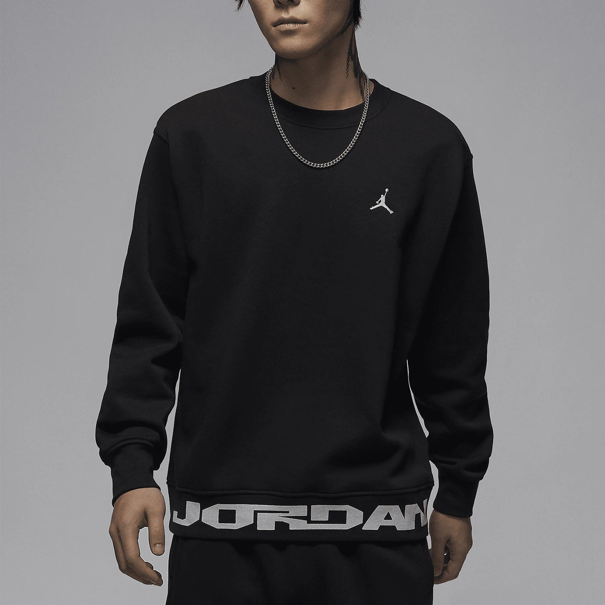 Nike Authentic JORDAN Men's Warm Round Neck Knitted Hoodie FV7437-010