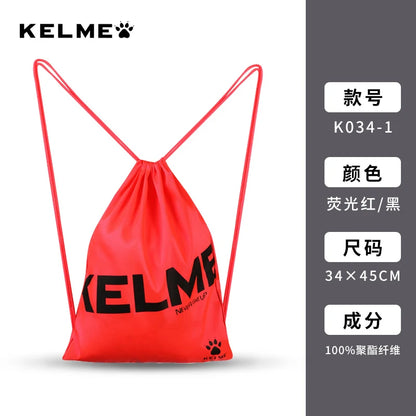 Kelme Band Pocket Football Training Bag Backpack Outdoor Mountaineering Travel Fitness Sports Backpack