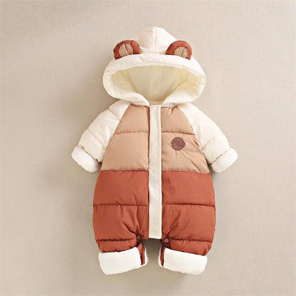 New Baby Padded Warm Rompers Winter