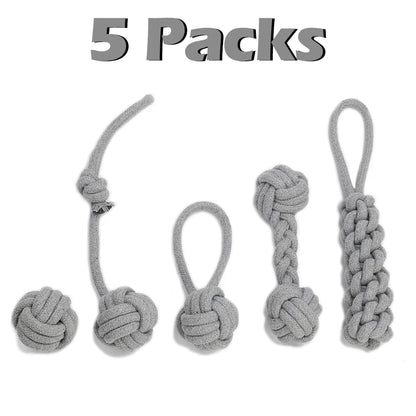 12Pcs Large Dog Toy Sets Chew Rope Toys for Dog Chewing Toys for Dog Outdoor Teeth Clean Toy for Big Dogs Juguete Para Perros