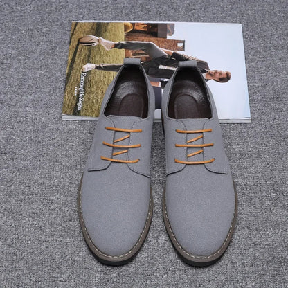 New Men Oxfords Suede Leather Dress Shoes Mens Casual Shoes Sneakers Luxury Brand Moccasins Loafers Men Classic Flats Derby Shoe