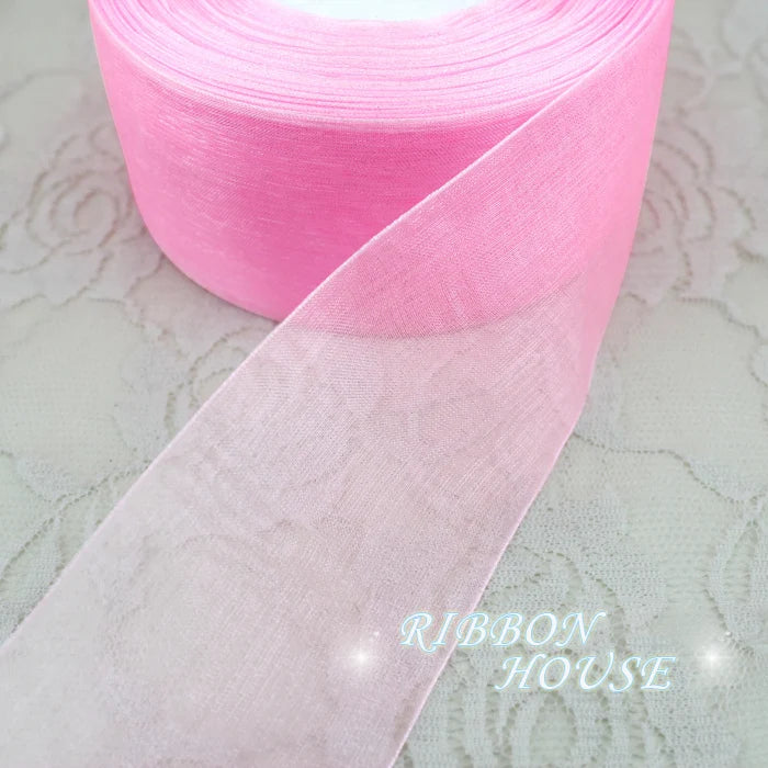 40mm Organza Ribbons Wholesale Gift Wrapping Decoration Christmas Ribbons