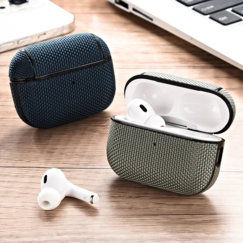 Nylon Hard Plastic Case for AirPods Pro 2 Case for AirPods Pro2 3 3rd USB C Case Wireless Headset for AirPod Air Pods Pro2 Cover
