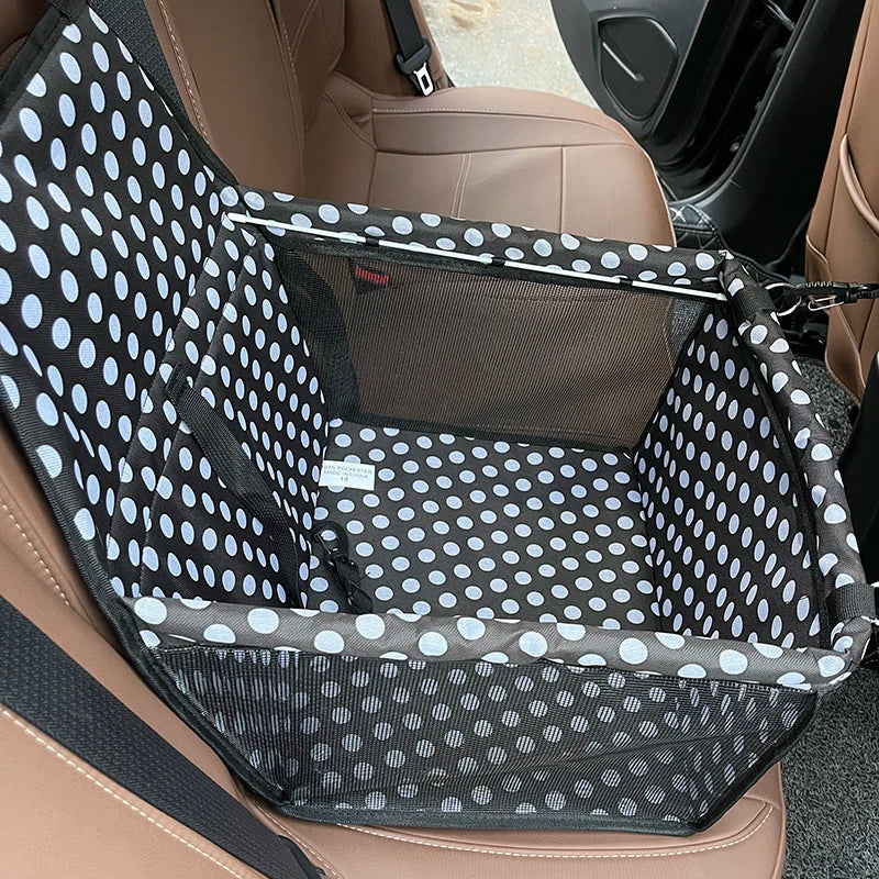 CAWAYI KENNEL Travel Dog Car Seat Cover Folding Hammock Pet Carriers Bag Carrying for Cats Dogs Transportin Perro Autostoel Hond
