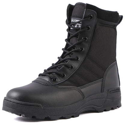 2026 New Tactical Boots Men Boots Special Force Desert Combat Male Boots Outdoor Hiking Boots Ankle Shoes Men Tactical Boots