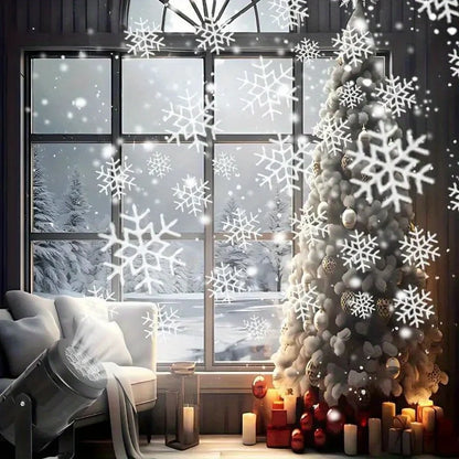 Lumipixie USB Powered LED Snowflake Projection Light for Holidays