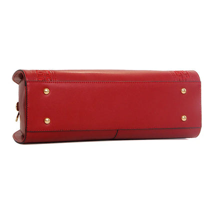 High Quality Fashion Handbags New Women's Bag Bride Bag Chinese National Wind Embroidered Shoulder Tide Handbag