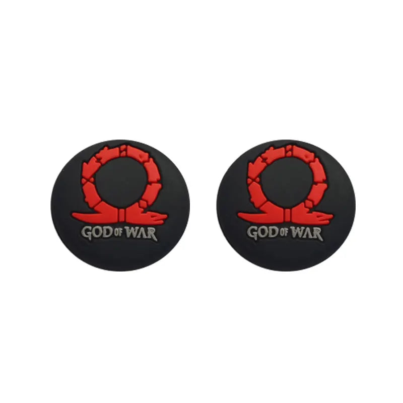 2pc Soft Silicone Thumb Stick Grip Caps for PS5 PS4 Xbox Switch Controller