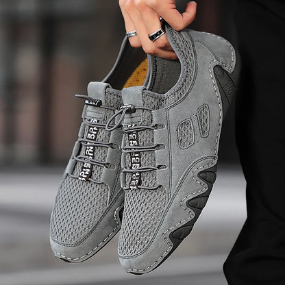 Men Casual Shoes Leather Fashion Men Sneakers Handmade Breathable Mens Loafers Moccasins Luxury Brand Men's Boat Driving Shoes