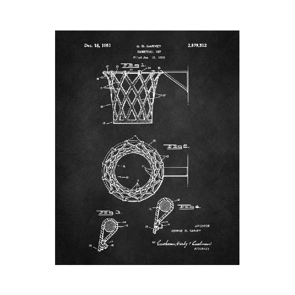 Basketball Court Posters Canvas Art Prints , Sports Basketball Canvas Painting Retro Wall Picture Boys Room Art Decor