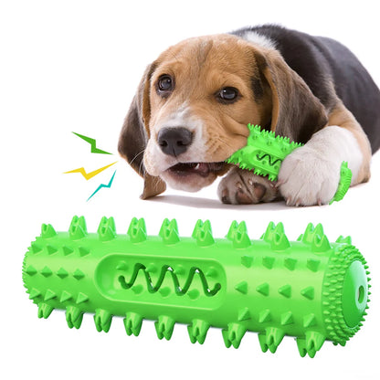 Dog Molar Toothbrush Toys Chew Cleaning Teeth Elasticity Soft Puppy Dental Care Extra-Tough Pet Cleaning Toy Supplies Dog Toys