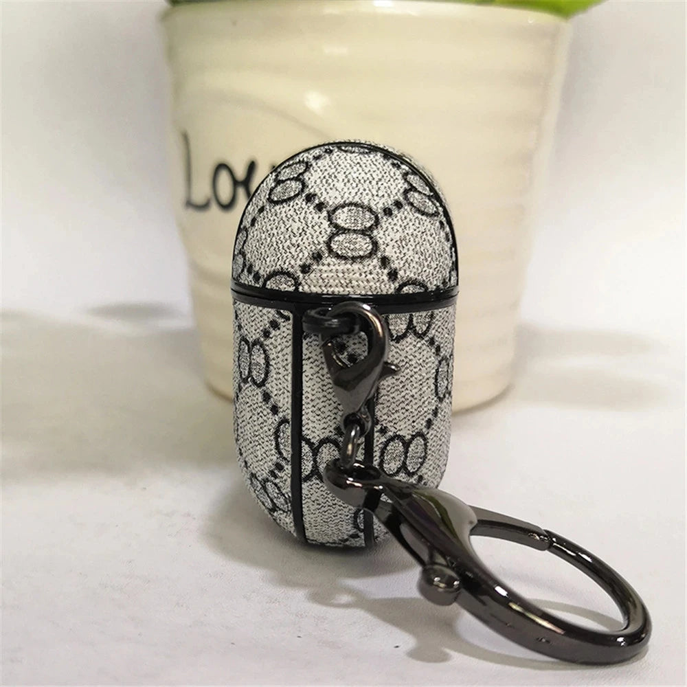 Luxury Cover for Airpods 3 Pro 2 1 Earphone Bag Protective Case Air Pod Box With Keychain for Airpods Pro Cases