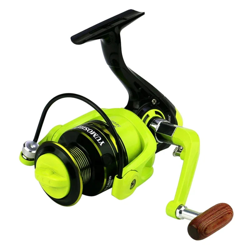 2000-7000 Saltwater Spinning Fishing Reel 5.2:1 High Speed Carp Fishing Coil Metal Magnetic Brake System Ultralight Fishing
