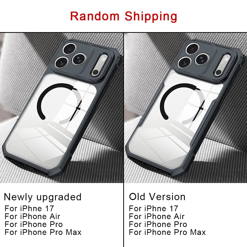 Xundd Case for iPhone 15 14 16 17 Pro Max 17 Air Phone 13 Pro 12 Magnetic Case,Airbag Shockproof Shell,Camera Protect Cover