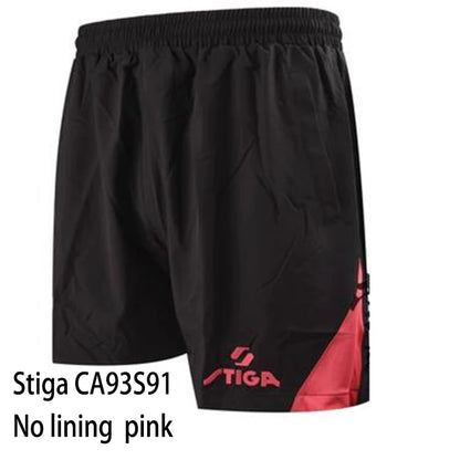 Original Table Tennis Shorts for Stiga Table Tennis Rackests Professional Trunks Racquet Sports G100101 Pingpong Game