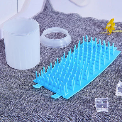 Pet Paw Cleaner Soft Silicone Material Pet Foot Wash Cup Cat and Dog Foot Cleaner Portable Massage Pet Paw Cleaning Supplies