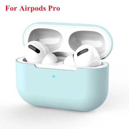 Silicone Protective Case for Apple AirPods Pro and AirPods 3