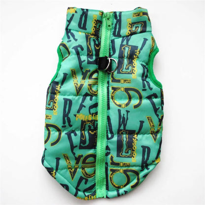 Warm Dog Clothes for Small Dog Windproof Winter Pet Dog Coat Jacket Padded Clothes Puppy Outfit Vest Yorkie Chihuahua Clothes 35