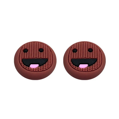 2pc Soft Silicone Thumb Stick Grip Caps for PS5 PS4 Xbox Switch Controller