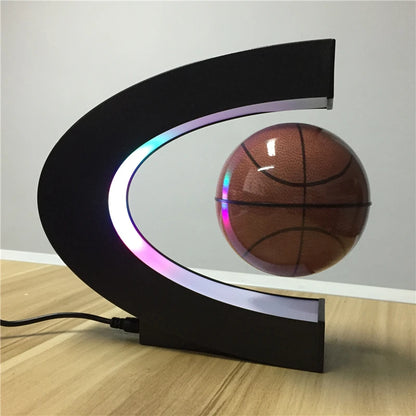Floating Basketball Magnetic Levitation Globe Light Electronic Antigravity Levitating Table Lamps Home Decoration Christmas