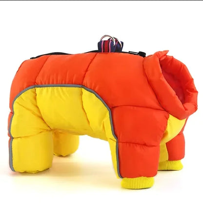 Winter Pet Dog Clothes Super Warm Jacket Thicker Cotton Coat Waterproof Small Dogs Pets Clothing for French Bulldog Puppy