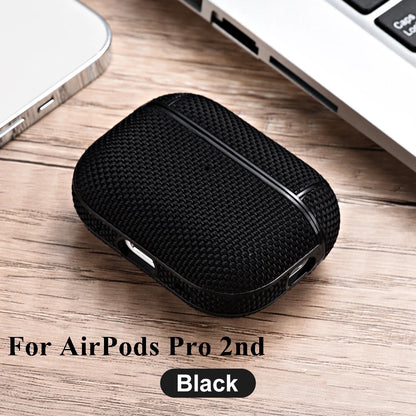 Nylon Hard Plastic Case for AirPods Pro 2 Case for AirPods Pro2 3 3rd USB C Case Wireless Headset for AirPod Air Pods Pro2 Cover