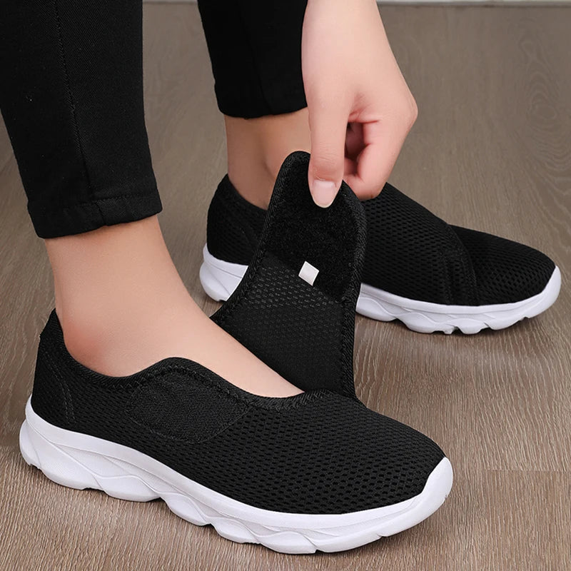 New Casual Orthopedics Wide Feet Swollen Shoes Thumb Eversion Adjusting Soft Comfortable Diabetic Shoe Walking Shoes