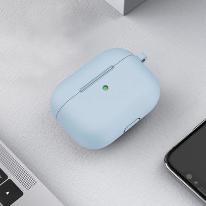 3rd Gen Earphone Case for AirPods 3 Apple Earphone Protective Case With Hook Hole Silicone Airpods Case Cover Earbuds Ear Pads